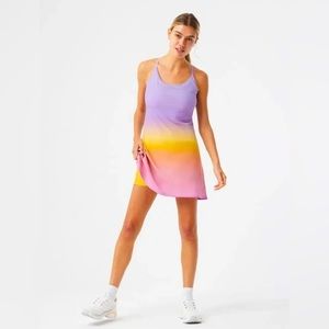 Outdoor Voices Exercise Dress, Multi Ombré - Size M